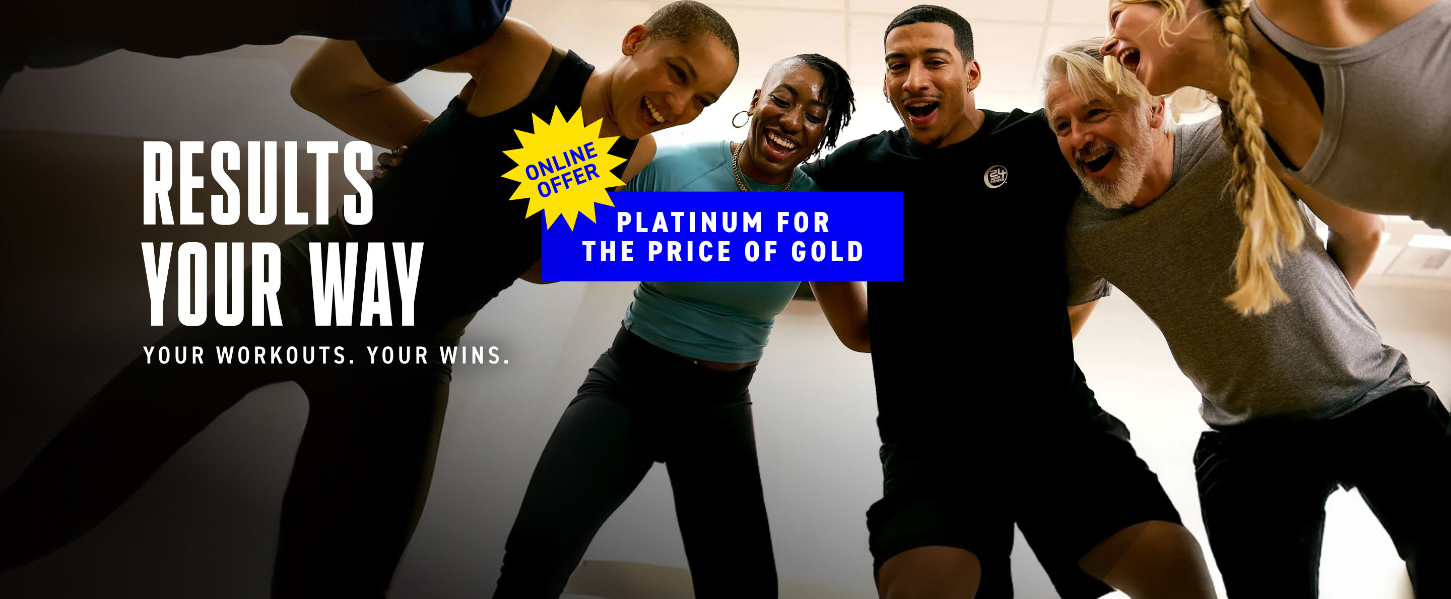 Join us during our limited time web only membership specials. Get a Platinum Prepaid or Monthly membership for the price of Gold Prepaid or Monthly Membership